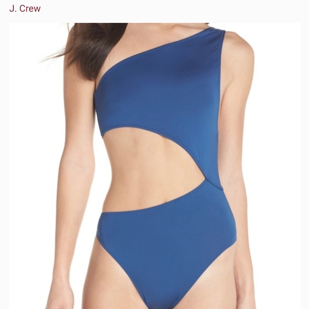 J.Crew Playa Tilden cutout one-piece